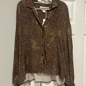 SALTWATER LUXE blouse - medium - new